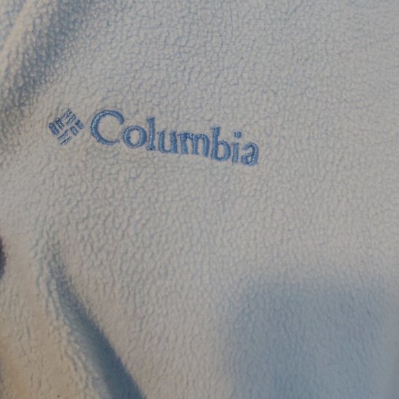 COLUMBIA | Woman's Half-Zip Pullover Sweater Top Blue Size Large - Picture 5 of 9